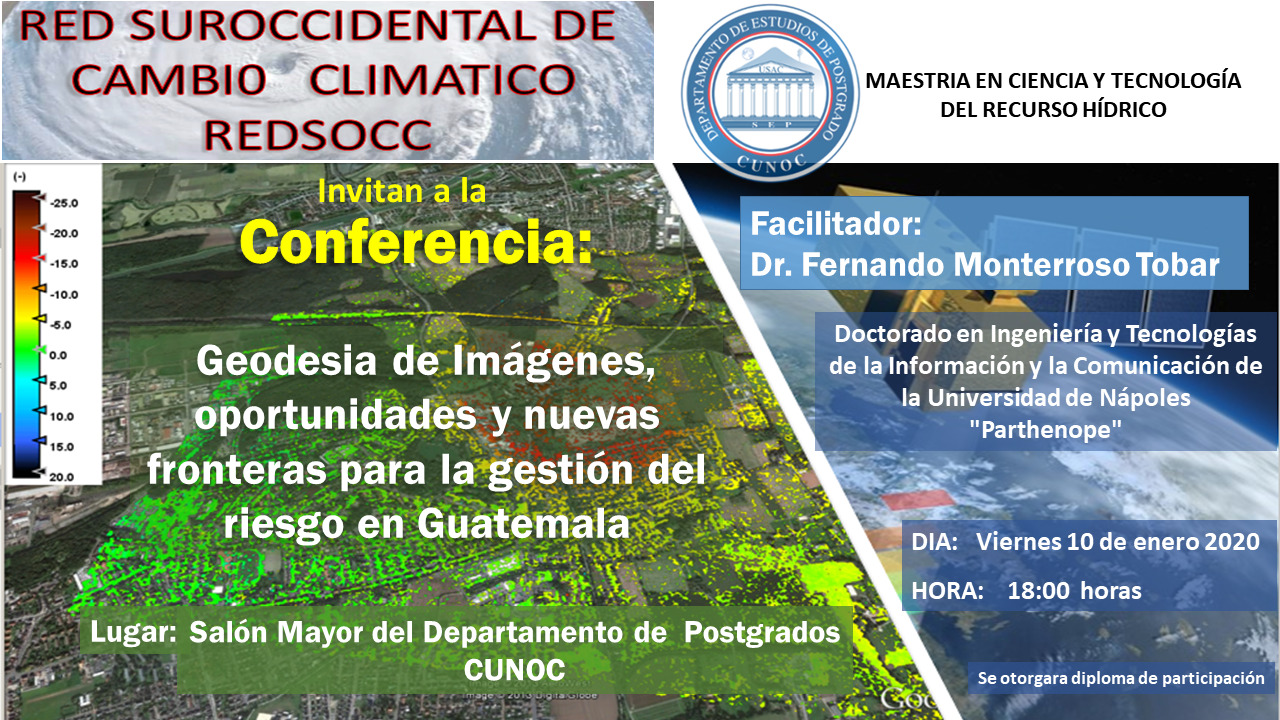 Geodesia de Imágenes Gestión de Riesgo en Guatemala