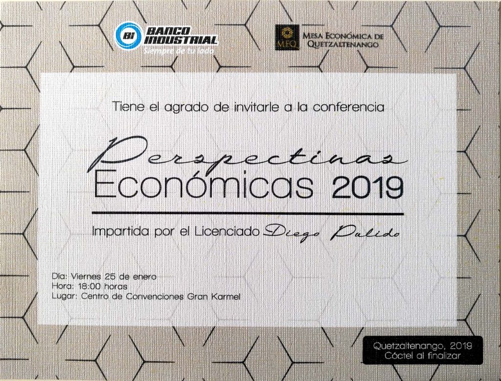 Conferencia de Perspectivas Economicas 2019