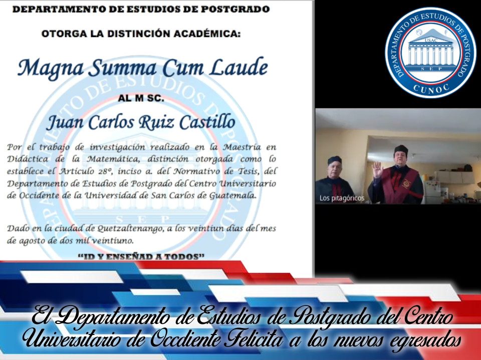 Graduación Juan Carlos Ruiz