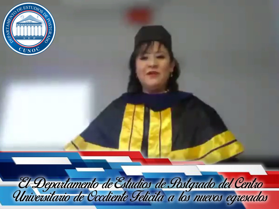Graduación Myriam Juárez