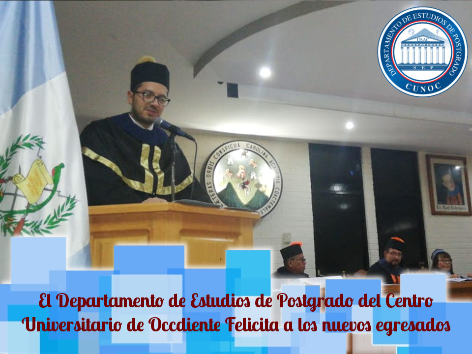 Graduación José Ernesto González Ocaña