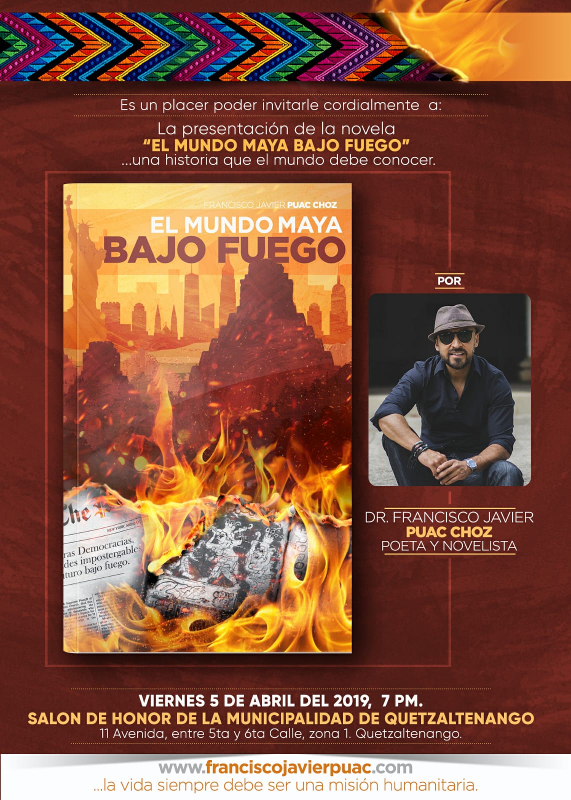 Presentación de Libro Mundo Maya Bajo Fuego