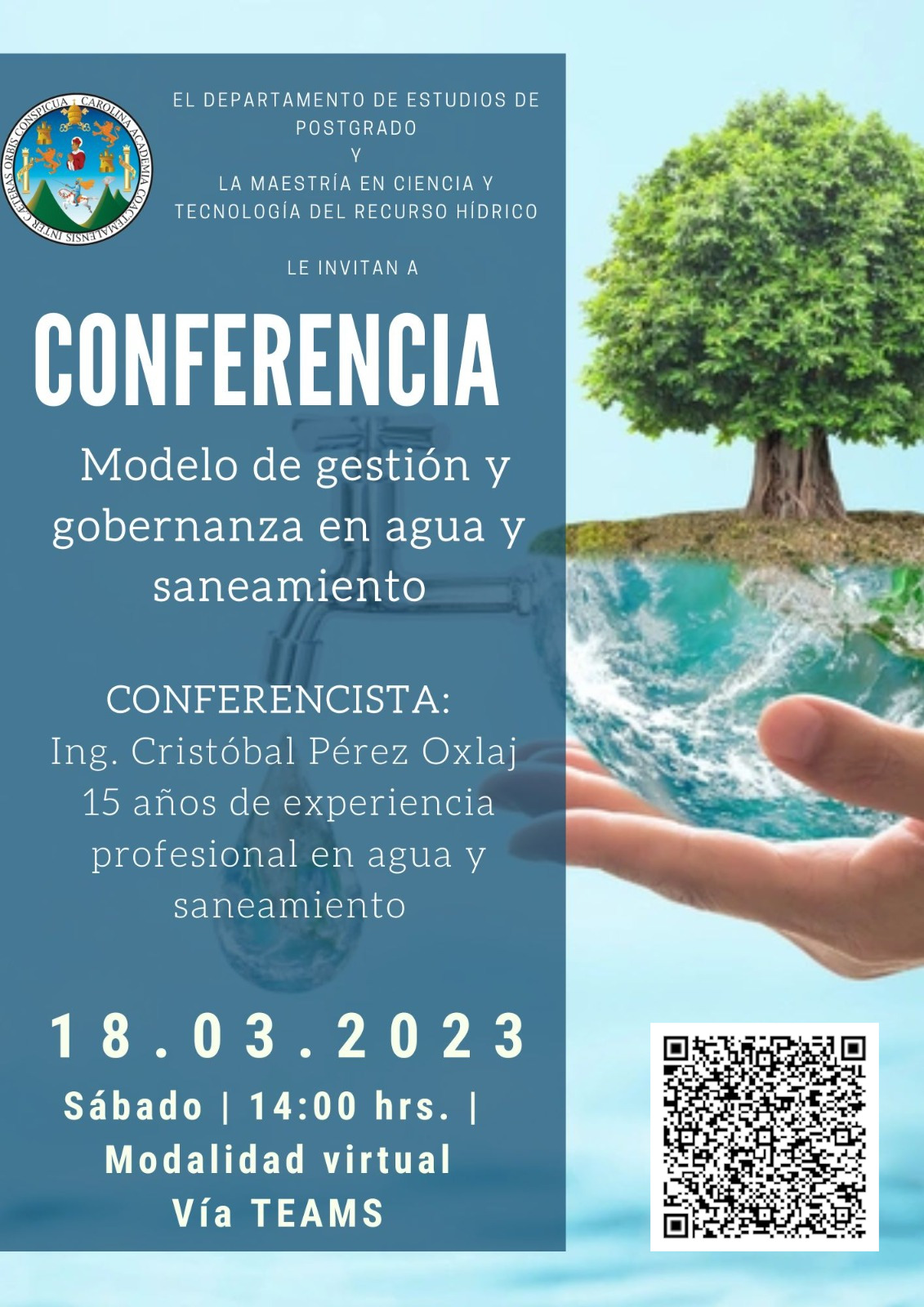 Conferencia Modelo de Gestión y Gobernanza en Agua y Saneamiento