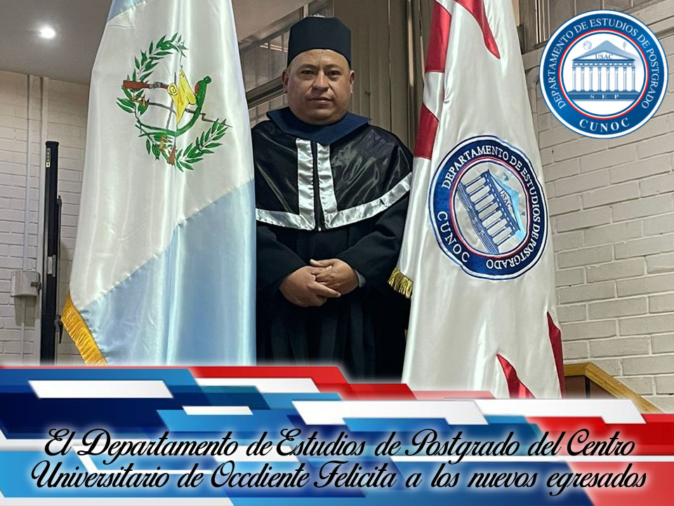 Graduación Mario Xicará