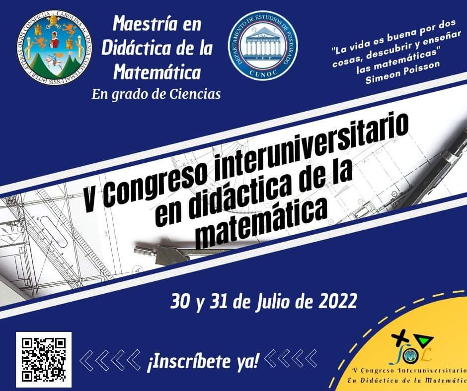 V Congreso Interuniversitario en Didáctica de la Matemática