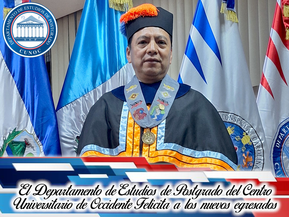 Graduación Walter Poroj