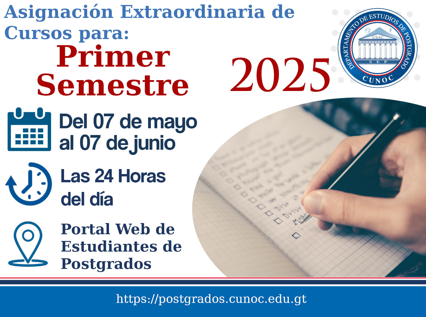 Asignaciones Extraordinaria de Primer Semestre 2025