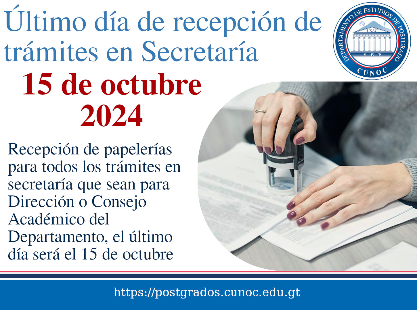 Recepción de Trámites 2024