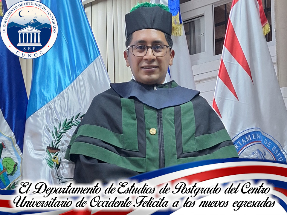 Graduación Héctor Menchú