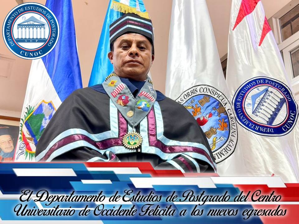 Graduación German Colop